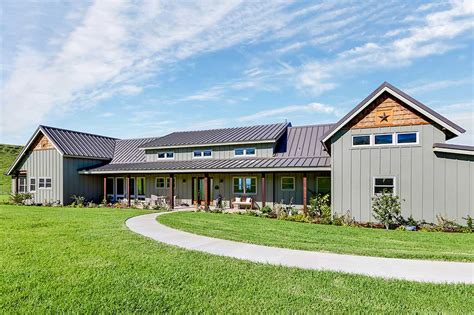 ranch style metal house|farmhouse one story metal homes.